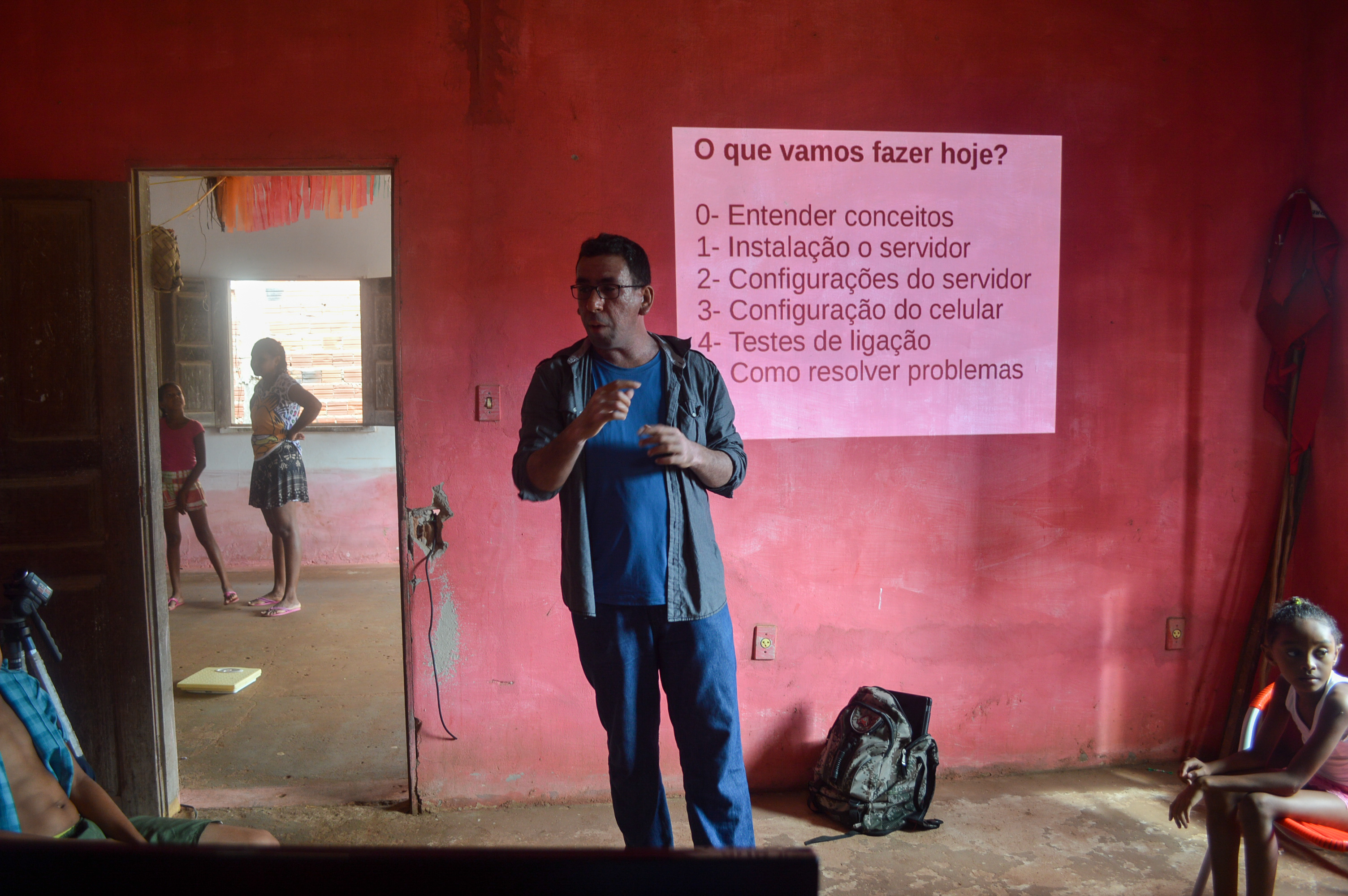 Desenvolvendo rede de comunidades na região norte do Brasil