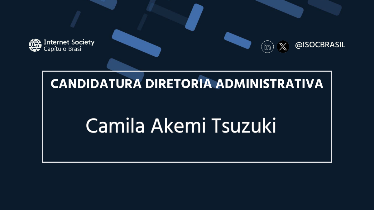 Candidata a Diretoria Administrativa: Camila Akemi Tsuzuki